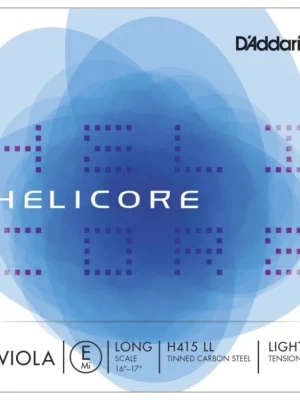 D'Addario Helicore Viola Single E String, Long Scale, Light Tension Nízká Cena