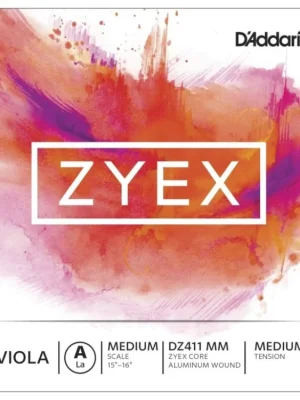 D'Addario Zyex Viola Single A String, Medium Scale, Medium Tension Cenově Výhodný