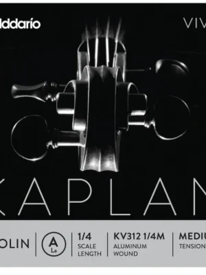 Rychlé Dodání D'Addario Kaplan Vivo Violin A String, 1/4 Scale, Medium Tension