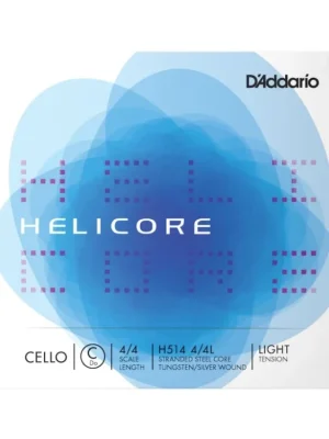 Nejlepší Volba D'Addario Helicore Cello Single C String, 4/4 Scale, Light Tension