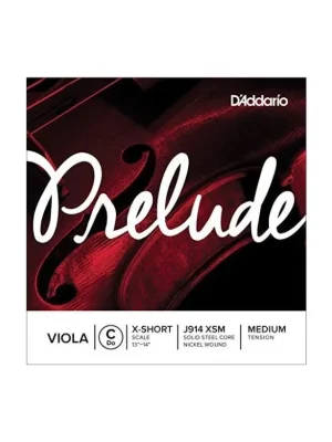 D'Addario Prelude Viola Single C String, Extra Short Scale, Medium Tension Doprava Zdarma