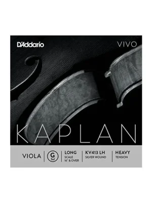 D'Addario Kaplan Vivo Viola G String, Long Scale, Heavy Tension Doprava Zdarma
