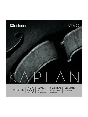 Rychlé Dodání D'Addario Kaplan Vivo Viola A String, Long Scale, Medium Tension