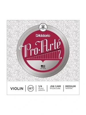 Akční Cena D'Addario Pro-Arte Violin String Set, 1/4 Scale, Medium Tension