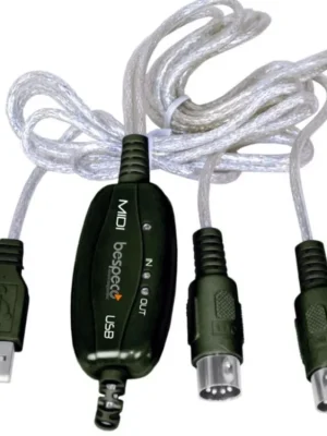 Tovární Cena BESPECO BMUSB100 - MIDI převodník