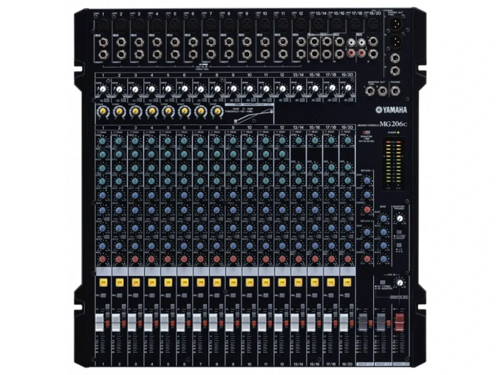 Yamaha MG 206C - Mixážní pult Cenově Výhodný