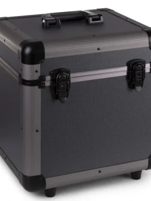 RC100 12" Vinyl Record Case Titanium Sleva