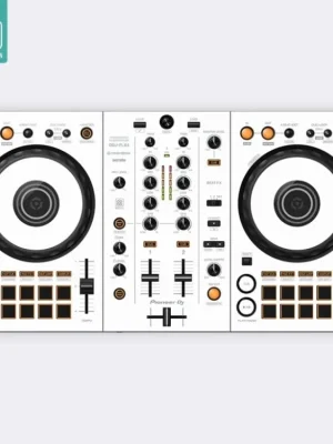Skin DDJ-FLX4 DAY & NIGHT White Doprava Zdarma