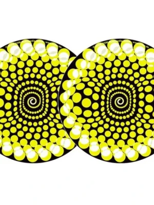 Slipmats Balls Yellow Levný