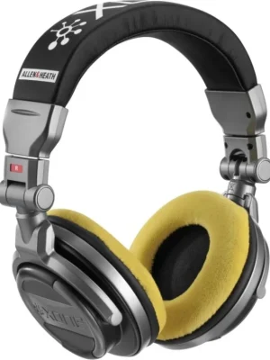 Earpad Set Velour for Allen & Heath Xone XD-53 Yellow Originální