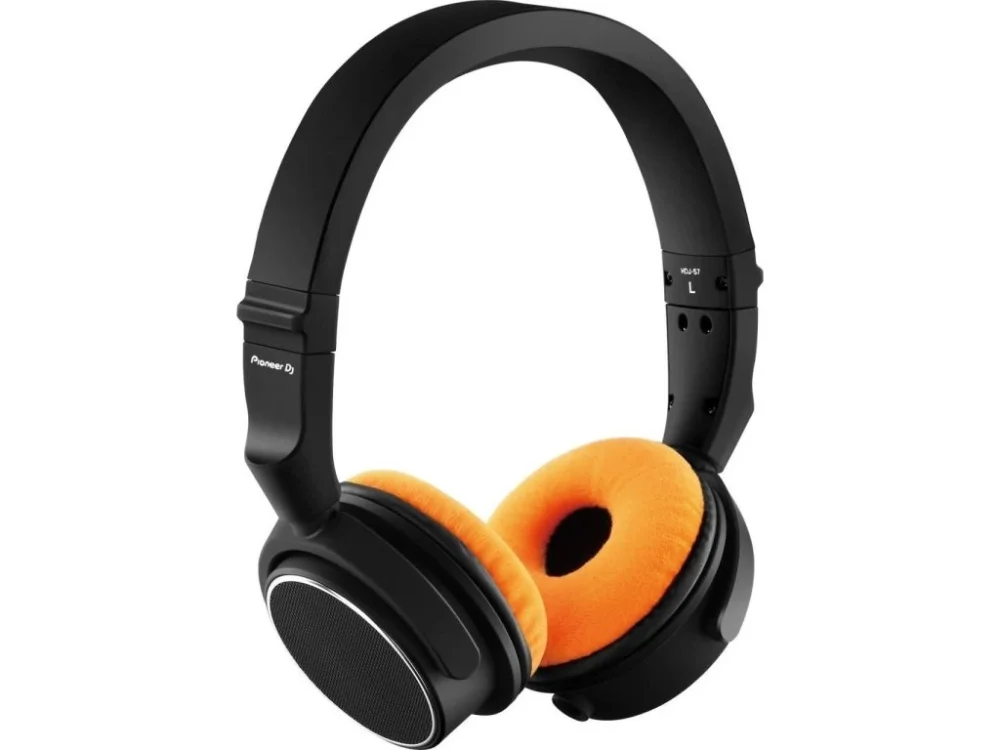 Akční Cena Earpad Set VELOUR for Pioneer HDJ-S7 - tangerine