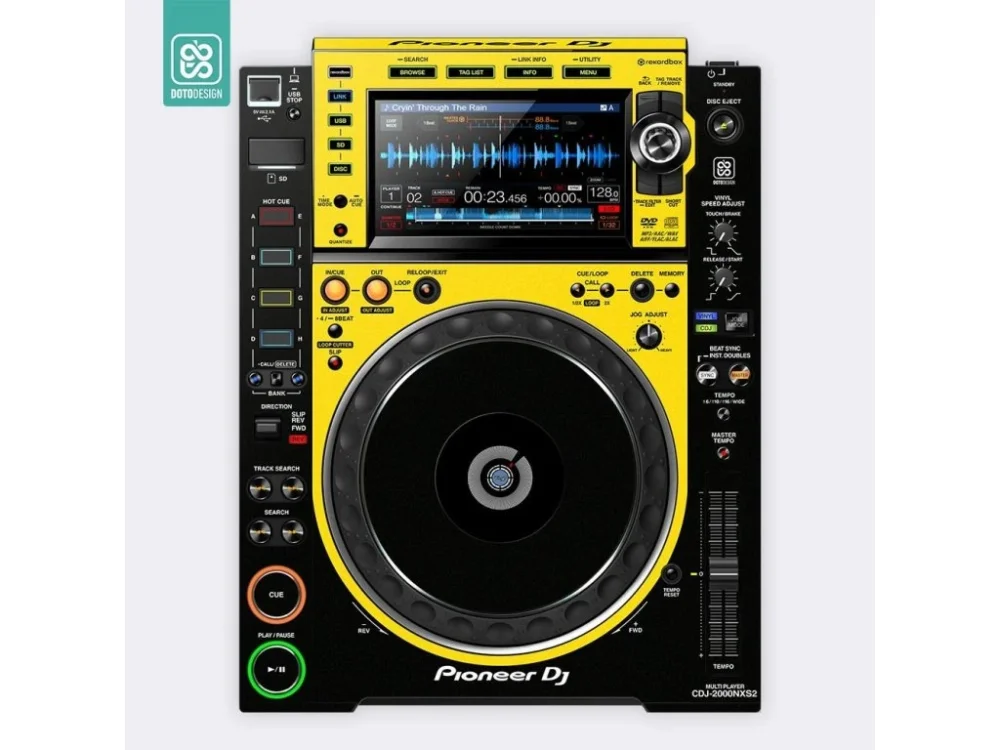 Akční Cena Skin CDJ-2000 NXS2 COLORS Yellow