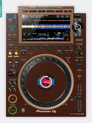 Hit Sezóny Skin CDJ-3000 Mash-Up Espresso