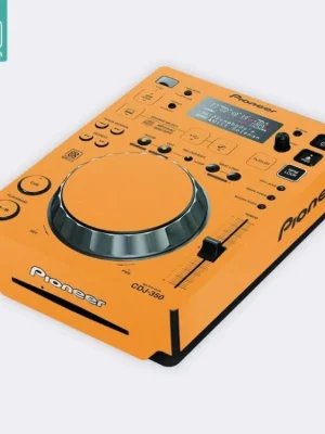 Skin CDJ-350 FULL COLORS Sunset Orange Časově Omezené