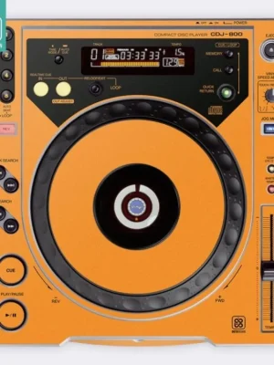 Skin CDJ-800 FULL COLORS Sunset Orange Výprodej
