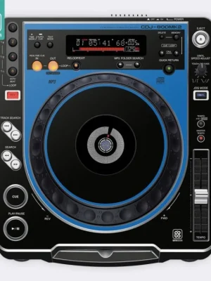 Skin CDJ-800 MK2 COLORS DVS Blue Speciální Cena