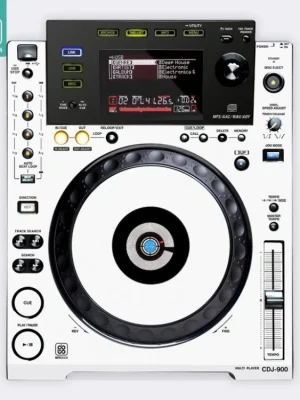 Skin CDJ-900 FULL COLORS White Expresní Doručení