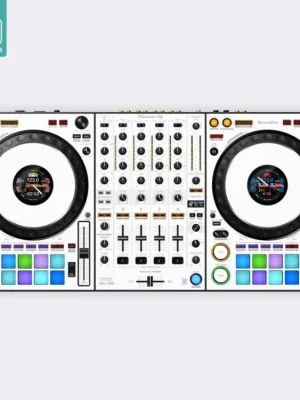 Nová Kolekce Skin DDJ-1000 RB DAY & NIGHT White
