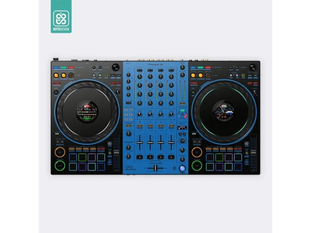 Tovární Cena Skin DDJ-FLX10 COLORS Blue