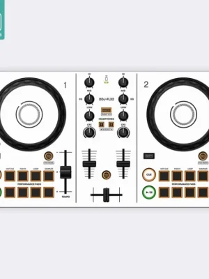Skin DDJ-FLX2 FULL COLORS White Super Cena