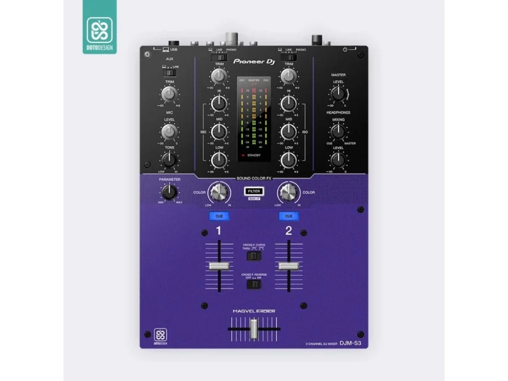 Akce Skin DJM-S3 COLORS DVS Purple