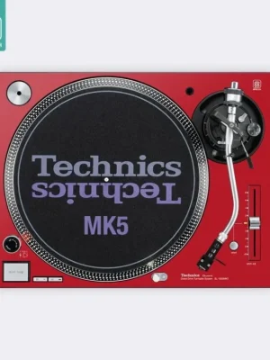 Horká Nabídka Skin SL-1200 / 1210 MK5 FULL COLORS Aurora Red