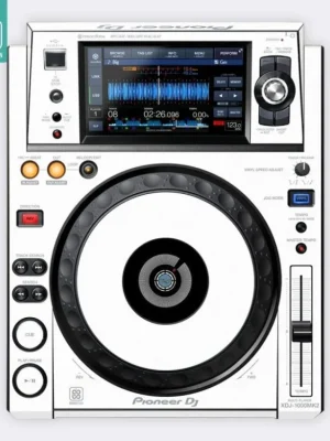 Skin XDJ-1000 MK2 DAY & NIGHT White Nejprodávanější