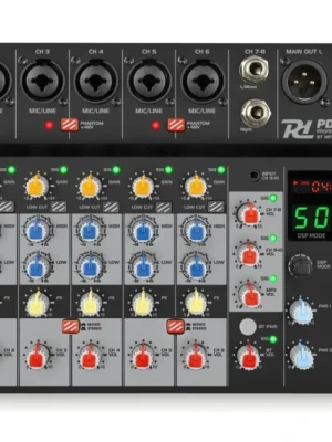 Horká Nabídka PDM-Y801 music mixer 8ch BT/MP3