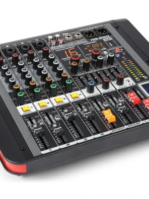 PDM-M404A 4-Kanálový mixážní pult ze zesilovačem Expresní Doručení