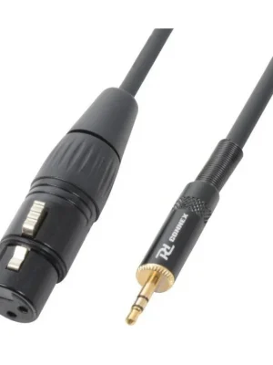 Značkový CX50-05 Cable XLR Female - 3.5 mm Stereo 0.5M