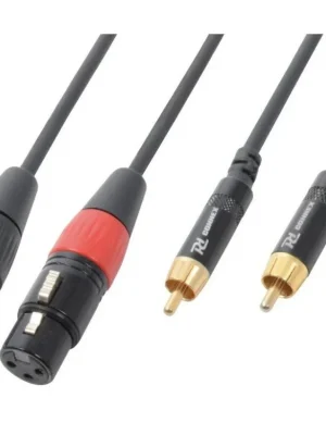 CX68-1 Cable 2 x XLR Female - 2 x RCA Male 1.5M Top Prodej