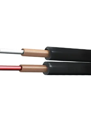 RX38 2-jádrový audio kabel černý 100m Značkový