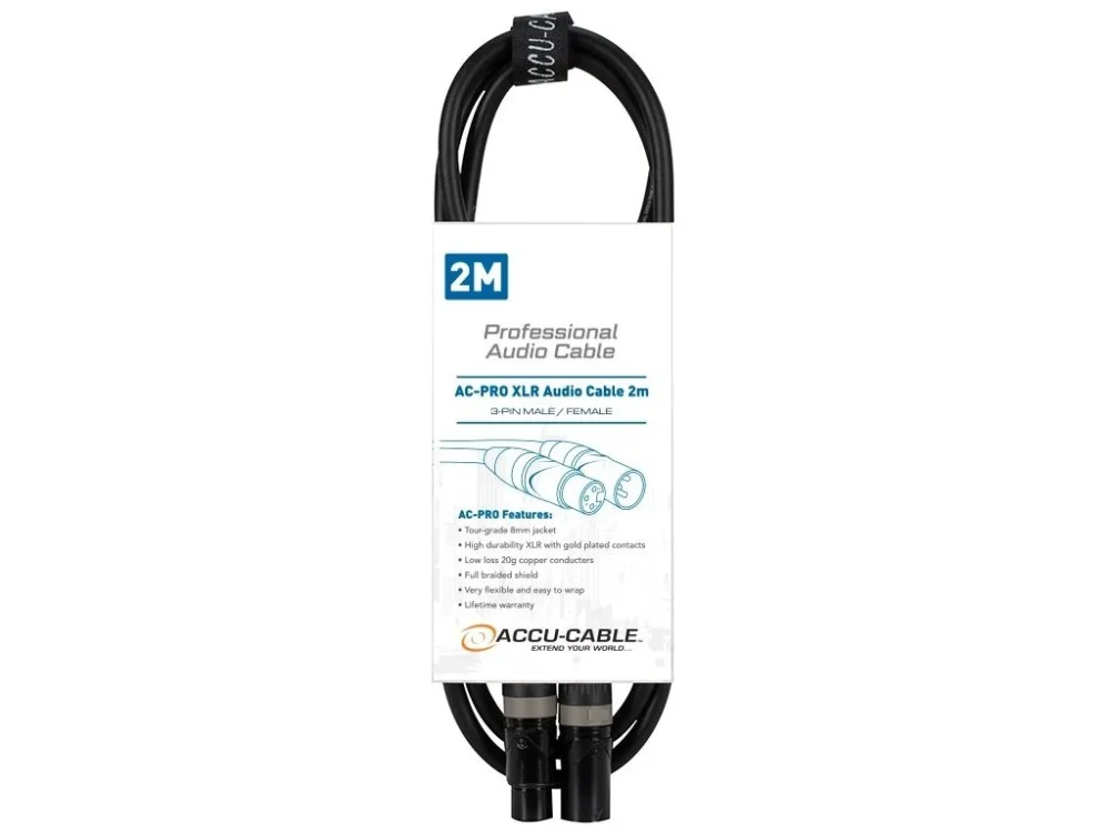 Sezónní Sleva AC-PRO XLR audio cable 2m