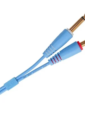 Ultimate Audio Cable Set 1/4'' Jack - 1/4'' Jack Blue Straight 3m Nová Kolekce