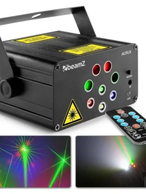 Acrux Quatro R/G Party Laser System with RGBW LEDs Speciální Cena