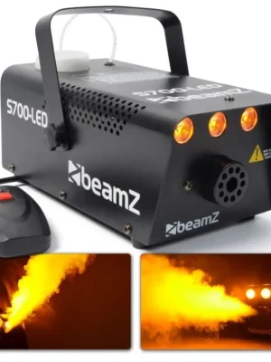 Super Cena S700-LED Výrobník kouře s LED efektem ohně