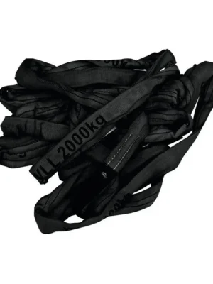 Pás vázací 2m, nosnost 2000kg, černý Akce