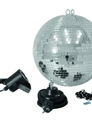 Nejprodávanější Set LED zrcadlová koule 30 cm, 6000K