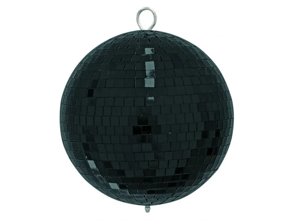 Vysoce Kvalitní zrcadlová koule 20 cm, černá