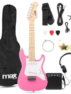 GigKit Junior 1/4 Electric guitar pack pink Koupit Online