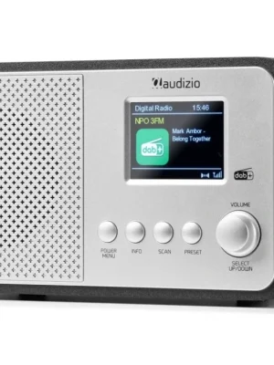 Přímo Od Výrobce Avio DAB+ Radio silver