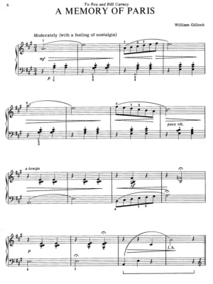 Rychlé Dodání Seven Pieces in Seven Keys by William Gillock / sedm skladeb v sedmi tóninách