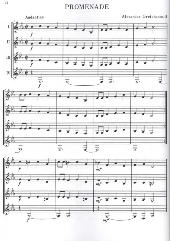 Must-Have QUARTETS FOR ALL / F instruments (lesní roh)