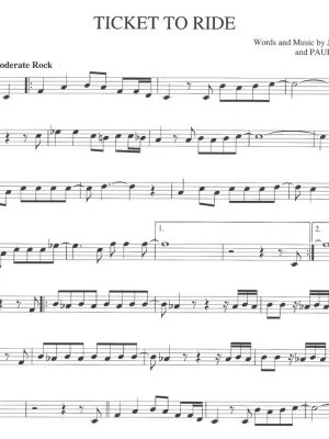 Akce The Best of The BEATLES - trumpet (2nd edition)