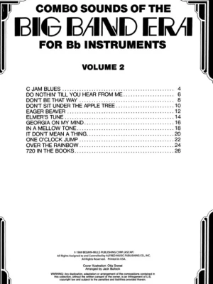 Originální COMBO SOUNDS - BIG BAND v2 / Bb instruments trios