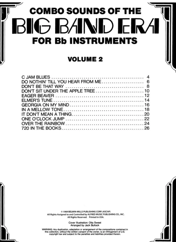 Originální COMBO SOUNDS - BIG BAND v2 / Bb instruments trios