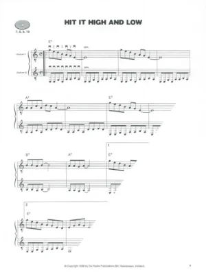 10 Rock Duets For Electric or Acoustic Guitar + CD / kytara Rychlé Dodání