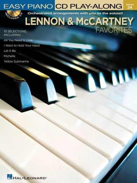 Značkový EASY PIANO 24 - LENNON & MCCARTNEY FAVORITES + CD