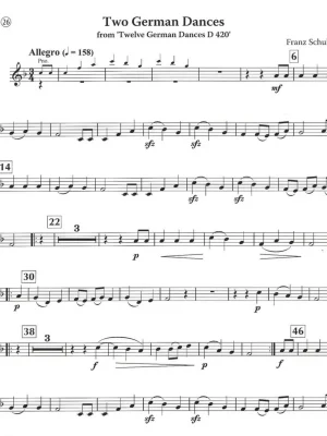 15 Easy Classical Solos + CD / lesní roh (f horn) a klavír Přímo Od Výrobce