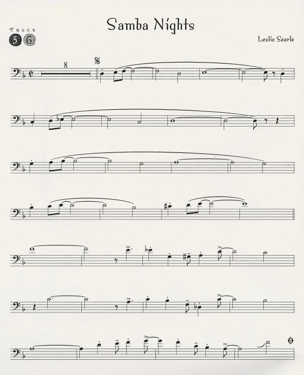 Super Cena NOVA BOSSA + CD / trombon (pozoun) / euphonium